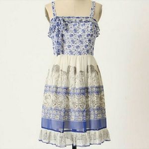 Anthropologie Anna Sui Pachyderm Dress